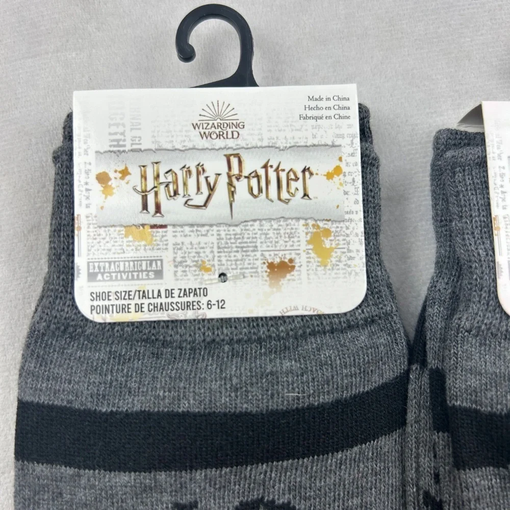 NWT Harry Potter socks - 2 pairs, size 6-12‎